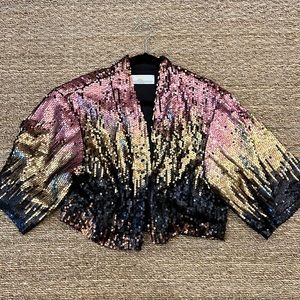 Landry Kate Sequin Jacket One Size Fits All
